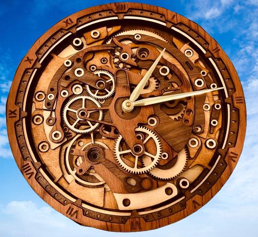 clock, wall clock, gift