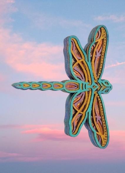 3D Dragonfly